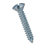 BN 991 Slotted oval countersunk head tapping screws with cone end type C