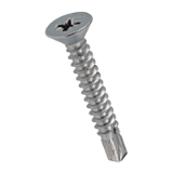 BN 14728 Pozi flat countersunk head self-drilling screws form Z