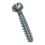 BN 13577 - Pan head screws with Phillips cross recess form H, fully threaded (EJOT PT®; WN 1412), steel heat-treated 380 HV, zinc plated blue