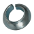 BN 776 - Spring lock washers for disc wheels (DIN 74361-2 C), spring steel, mechanical zinc plated blue