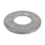 BN 20510 - Lock washers medium series (NFE 25-511 M; Rip-Lock™), stainless steel A2 with CresaCoat® C 313 Silver