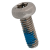 BN 2106 - Hexalobular (6 Lobe) socket pan head machine screws fully threaded with TufLok® patch (ISO 14583; TufLok®), A2