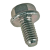 BN 20226 - Serrated hex flange head cap screws (~DIN 6921), cl. 8.8, zinc plated with thick layer passivation