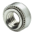BN 20709 - Self-clinching nuts with UNC thread, for metallic materials (PEM® CLA), aluminum, plain