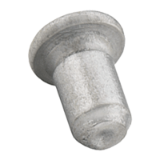 BN 26640 - MPP - Miniatur self-clinching pins for stainless steel and metallic materials