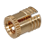 BN 1046 - Press-in threaded inserts, expandable, for thermoplastics (BancLok® MV), brass, plain