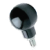 BN 14239 - Revolving handles with threaded stud and spanner flats, steel zinc plated (Elesa® P.111+x), black