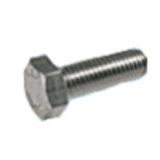BN 48183 - Hex head cap screws, Partial thread and coarse thread, Stainless Steel, 18-8, Plain Finish (ASME B18.2.1)