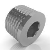5406-HP - Hollow Hex Pipe Plug