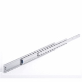 D444F - Aluminium Telescopic Slide - Full Extension with Lock in - max Load rating : 40 kg - Lengths : 150 - 800 mm