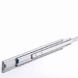 D500F - Aluminium Telescopic Slide - Full Extension with Lock in - max Load rating : 80 kg - Lengths : 250 - 1000 mm