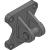 JSC4 Clevis bracket (B2) - JSC4 Series common accessory