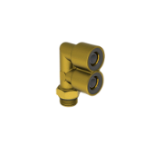 MT16-D - Double Orientable Elbow Fitting, Male Parallel