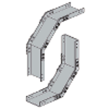 Vertical Bends 45° 90° (VI, VO) - Cable Channel Fittings - Cable Channel & Fittings