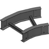 Horizontal Bends 90°, 60°, 45°, 30° (HB) - Series 2, 3, 4, & 5 - Aluminum - Fittings