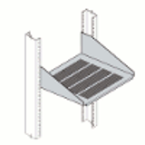Single Sided Rack Mounted Shelf, Ventilated Shelf - Network Equipment Racks & Accessories