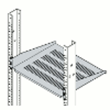 Single Sided Rack Mounted Shelf - 2U, Ventilated Shelf - Network Equipment Racks & Accessories