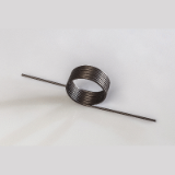 Torsion Springs with 180° pins - Steel wire to UNI EN 10270.1 - SH - Left hand coiling