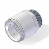 6111 - Quick coupling fittings made of nickel plated brass (CONDUIT-BOX)