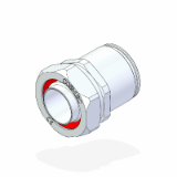 6117 - Quick coupling fittings made of nickel plated brass (RIGID CONDUIT-FLEXIBLE CONDUIT)
