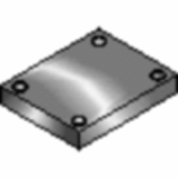 D11 - Mold plate without screw holes - DME