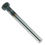 Ejector pins - nitrided - A Typ(e) DIN 1530/ISO 6751, 500°-550°C, Material 1.2344