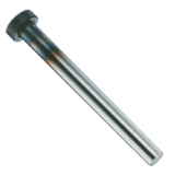 Ejector pins - hardened - AH Typ(e) DIN 1530/ISO 6751, 250°C, Material WS (~1.2067)