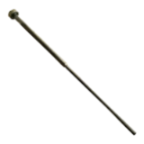 Ejector pins - hardened - CH Typ(e) DIN 1530/ISO 8694, 250°C, Material 1.2210