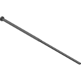 F2R - Hardened Flat Ejector Pin - DME - Mat. 1.2210 - ISO 8693 (DIN 1530 A) Form FAH