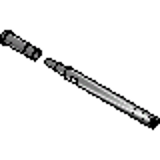 DOB Date pins - date stamps on ejector or core pin - DME -  Mat.: Stainless steel: 50-55 HRC T 150°C
