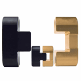 Metric Black and Gold Top Interlocks - Innovative Mold Interlocks
