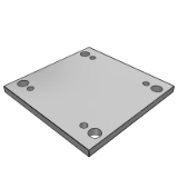 KM11 - KM11 - Oversize clamping plate (Width) - Euro standard