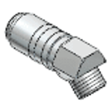 MK 220 Quick Release coupling with valve and thread - DME