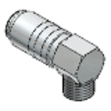 MK 250 Quick Release coupling with valve and thread - DME