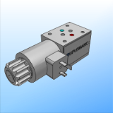 41 270 M*F3(M) Отсечной клапан с электроуправлением - модульное исполнение - ISO 4401-03 (CETOP 03)