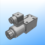 81 211 PDE3 Valvola regolatrice di pressione diretta, a comando proporzionale - ISO 4401-03