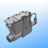 81 231 PDE3J* - Regolatrice di pressione proporzionale con elettronica integrata e feedback di pressione – ISO 4401-03