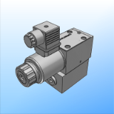 81 241 PRE3 Pilot operated pressure control valve with electric proportional control - ISO 4401-03