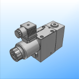 81 501 PZE3 Valvola riduttrice di pressione a tre vie a comando proporzionale - ISO 4401-03
