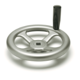 GN 227.2-D - ELESA-Pressed steel spoked handwheels with revolving handle