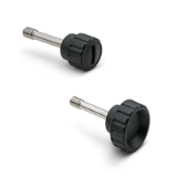 BT-HP-SST-p - Captive grooved knobs