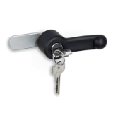 ELCK-1 - Latch-type levers with lock