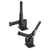 MVA-R - Vertical toggle clamps with folded base