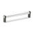 GN 333.1 A - Tubular handles, Type A, Mounting from the back (threaded blind bore)
