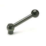 GN 6337.3 - Adjustable clamping lever, angled lever