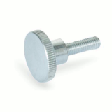 DIN 464 - Knurled screws, Steel, zinc plated