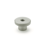 DIN 466 - Knurled Nuts, Stainless Steel AISI 316L