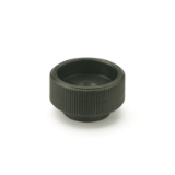 DIN 6303 - Knurled nuts, without dowel hole, with bore (B)