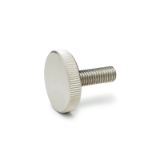 DIN 653 - Stainless Steel-Flat Knurled screws