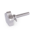 GN 5334.13 - Stainless Steel-Star knobs with loss protection with threaded stud, Type A, only with retaining ring